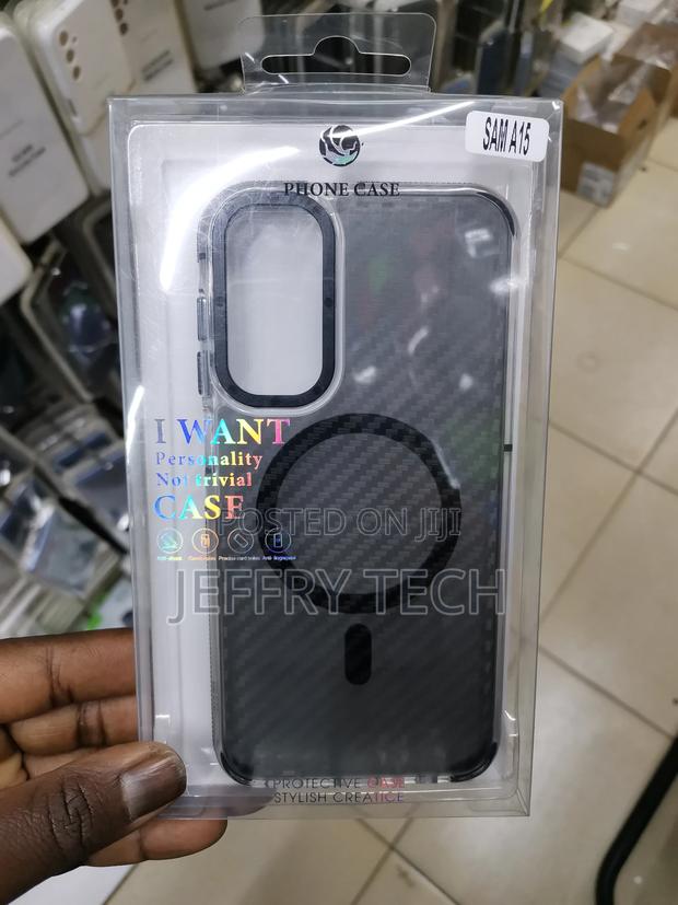 Samsung A15 Aramid Fiber Galaxy Case With Magsafe | Rugged - main view