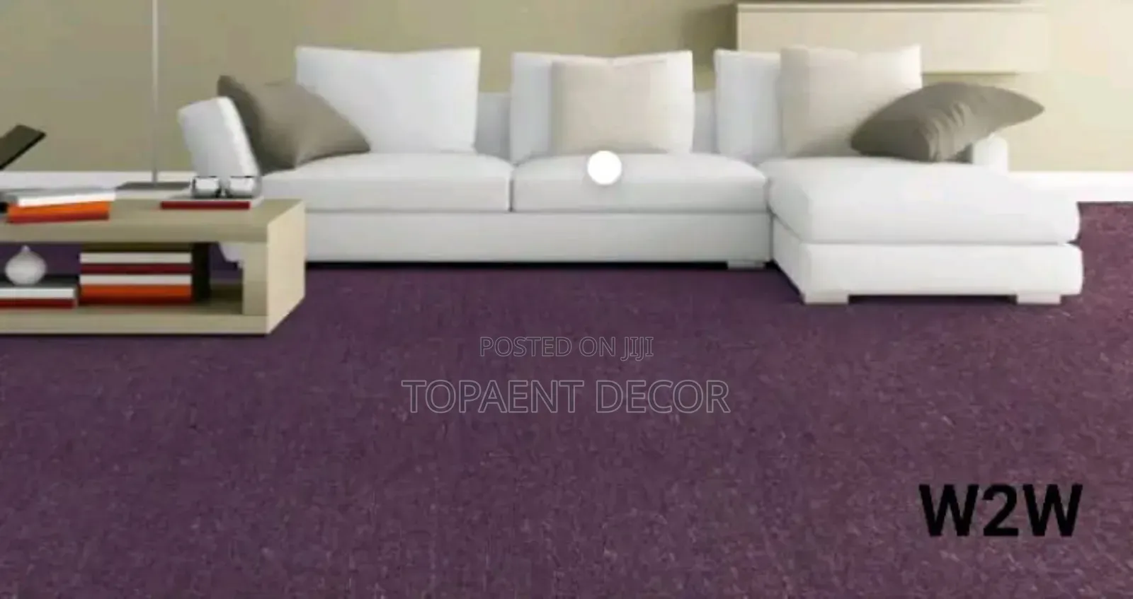 Purple Delta House Wall to Wall Carpets