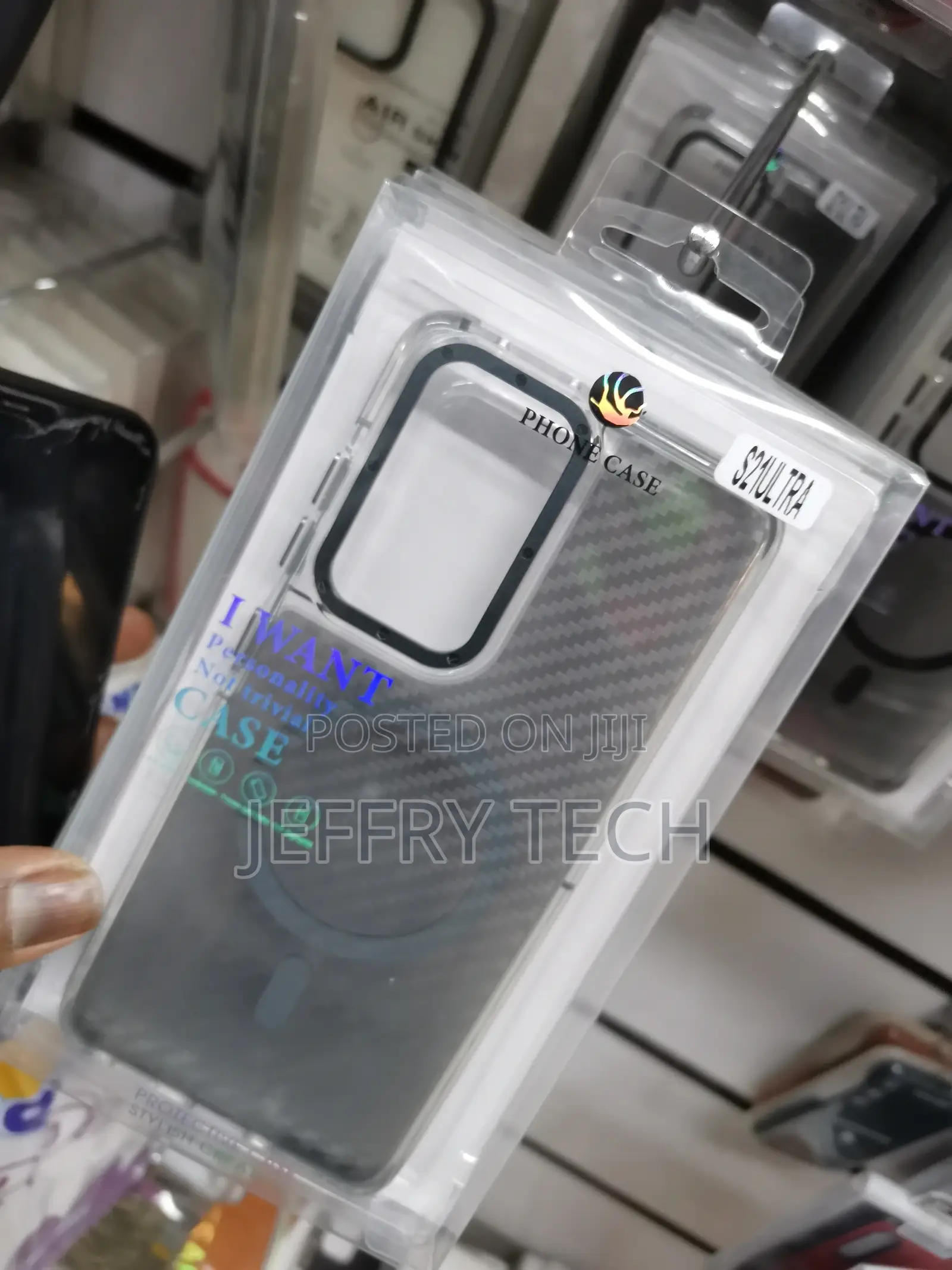iPhone 12 Pro Max Case, Carbon Fiber Texture Design Compatib