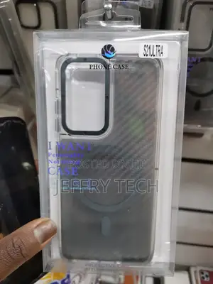 Shockproof Carbon Fiber Design Cover for Galaxy S21 Ultra