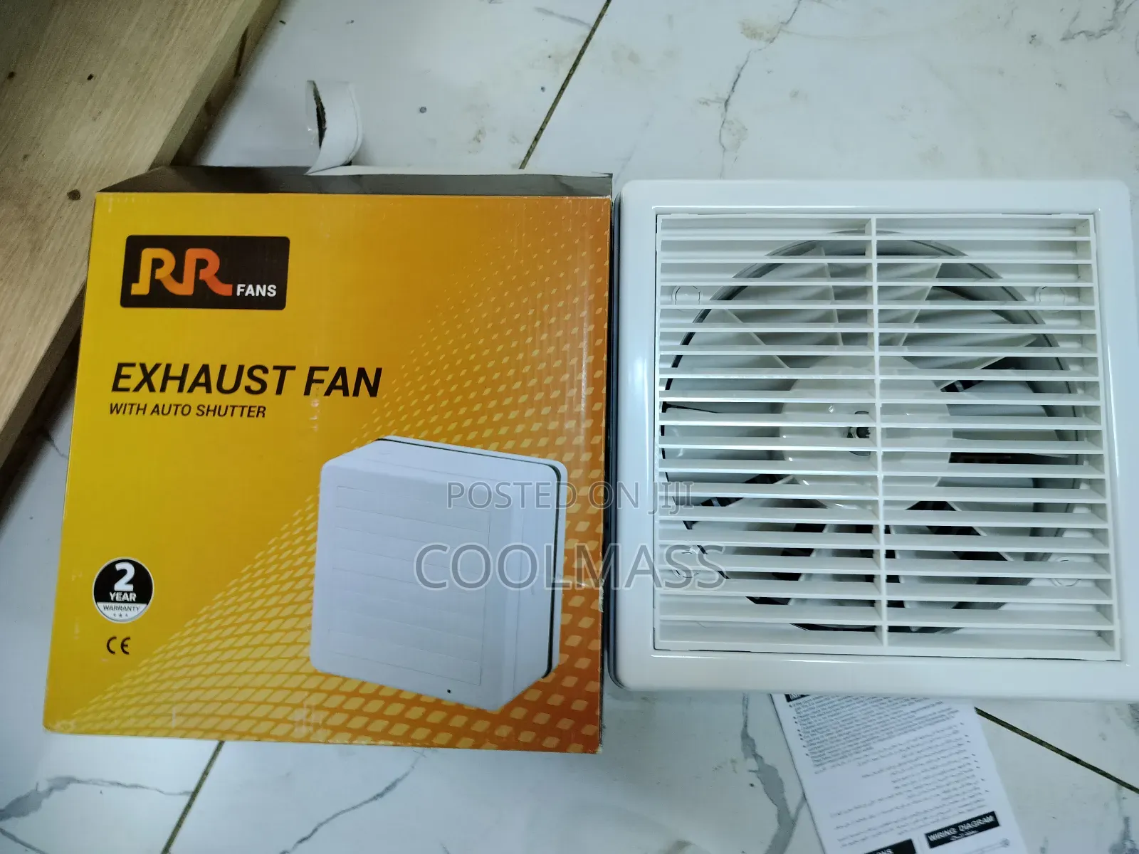 Extractor Fan With Automatic Shuttle in Nairobi Kenya
