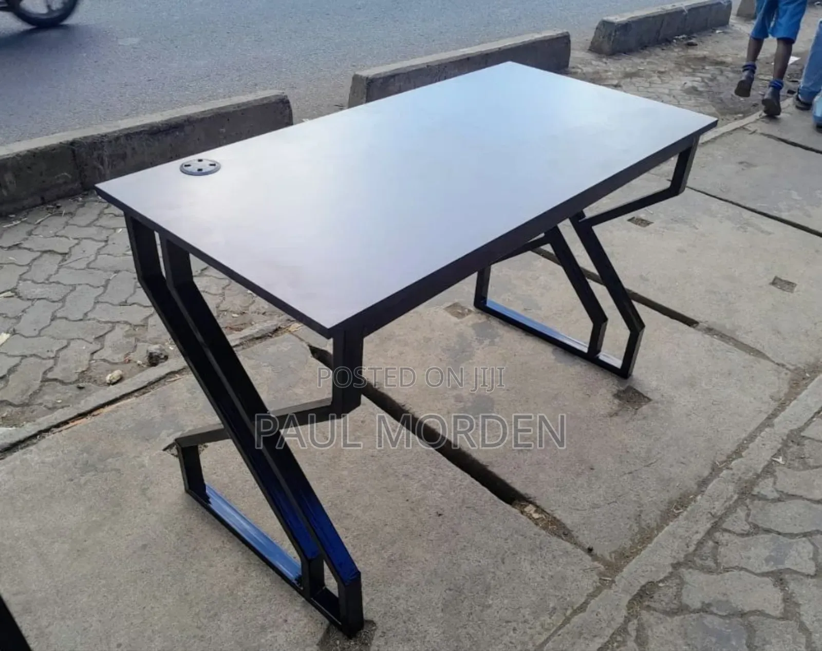 Metallic Study Table