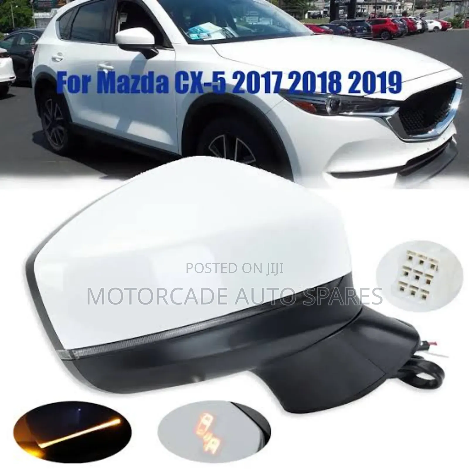 Mazda CX-5 2018 Side Mirror With BSM