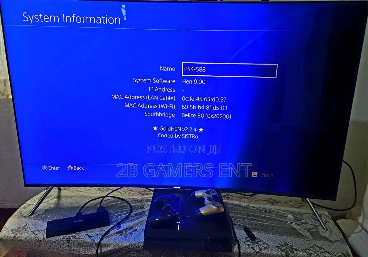 Chipped/Jailbroken Ps4