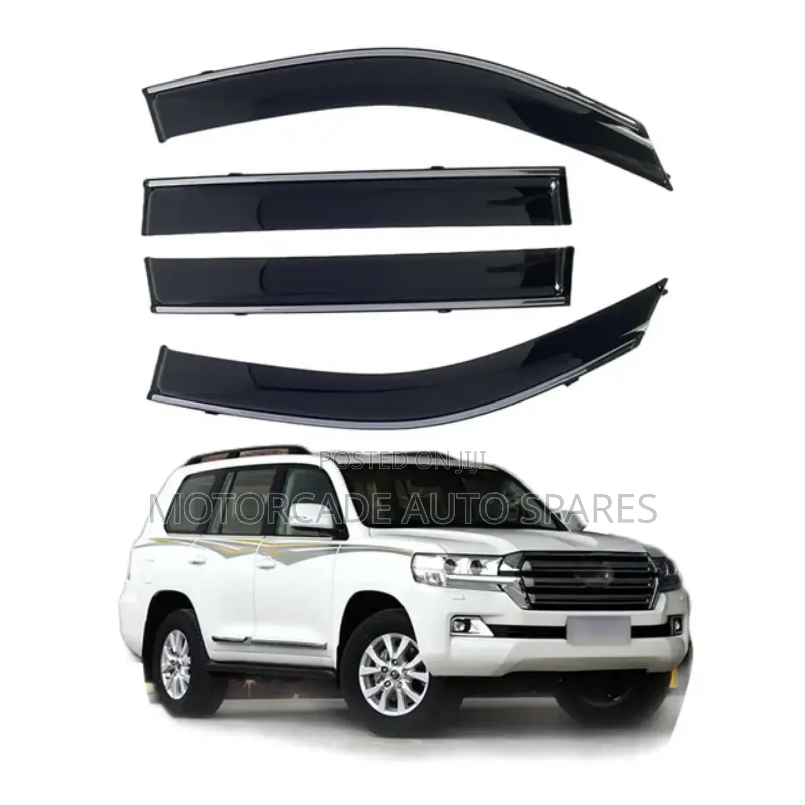 Toyota Landcruiser Prado Fj 150 2012-2019 Windbreakers