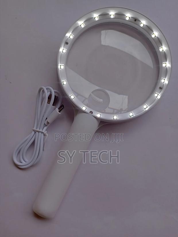 USB Rechargeable 110mm Hand Held Magnifier - thumbnail 5