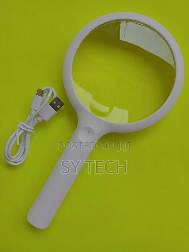 ×5 ×10 USB Rechargeable 110mm Magnifier With Switch - main view