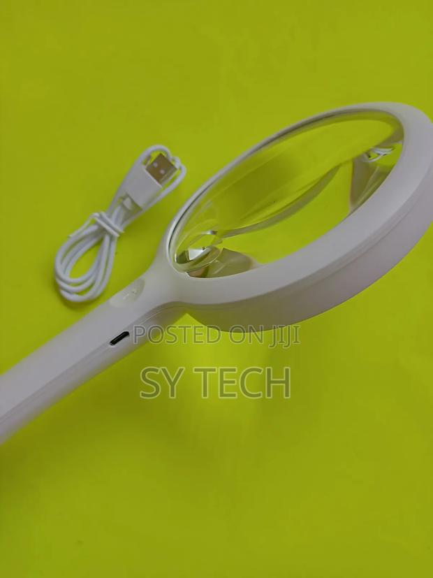×5 ×10 USB Rechargeable 110mm Magnifier With Switch - thumbnail 6