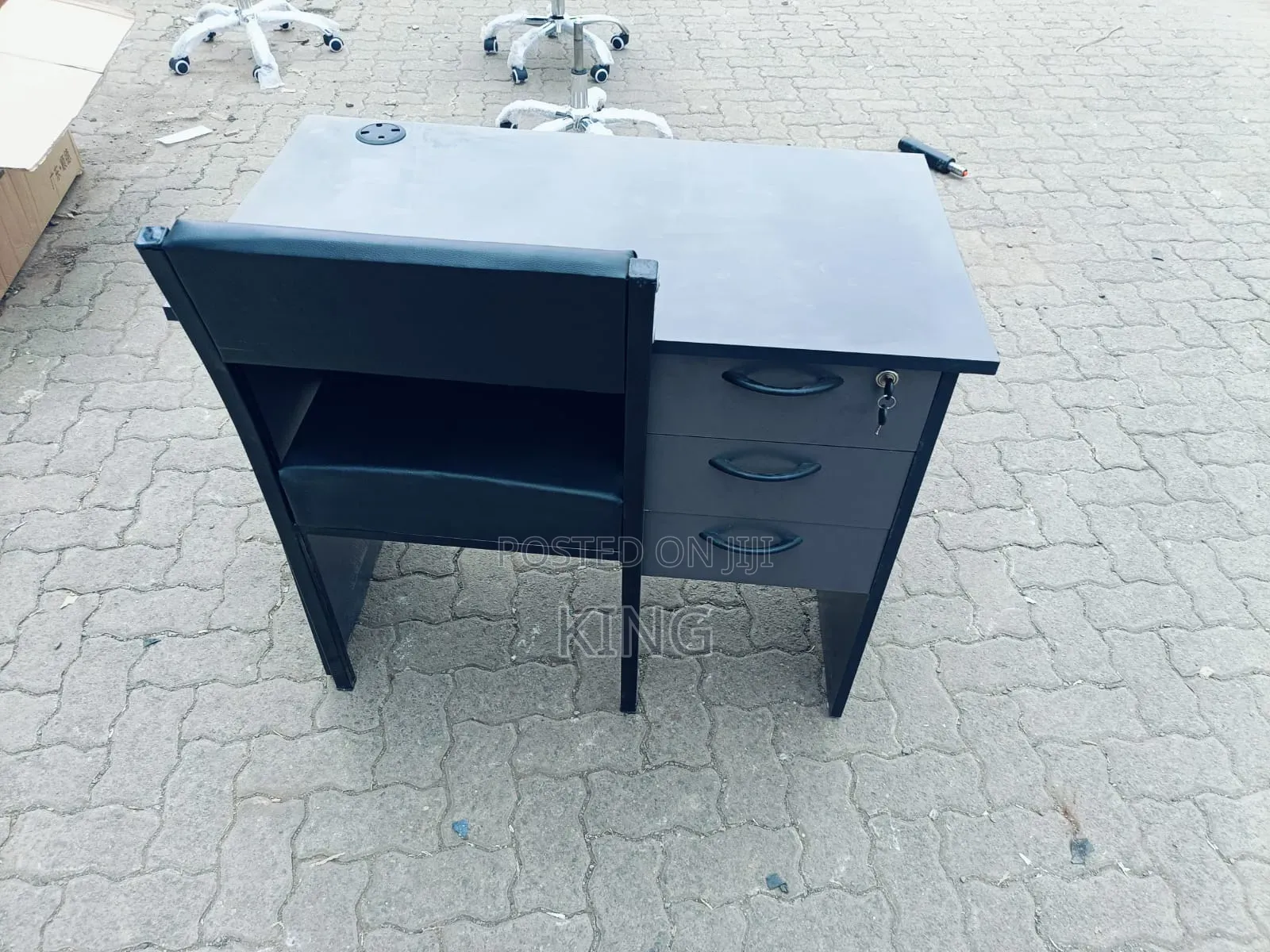 Office Desk and Office Chair