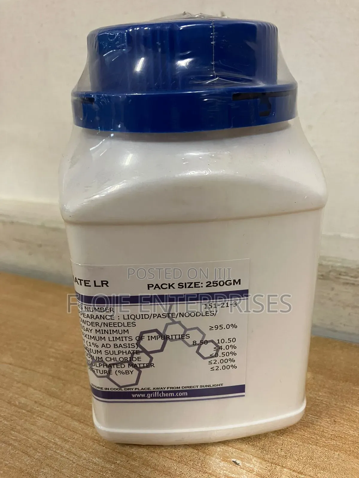 Sodium Lauryl Sulphate 250g