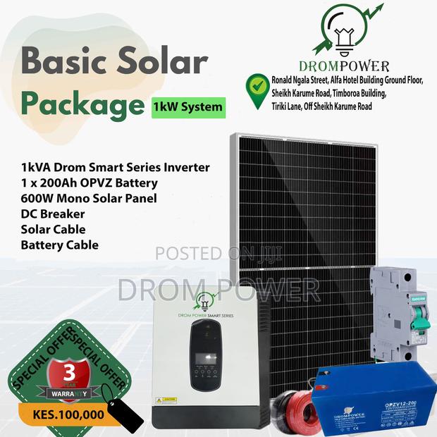 1 Kw System Basic Solar Package