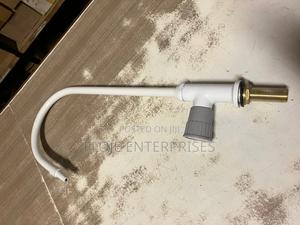 Swan Neck Water Tap White 16” Gentra