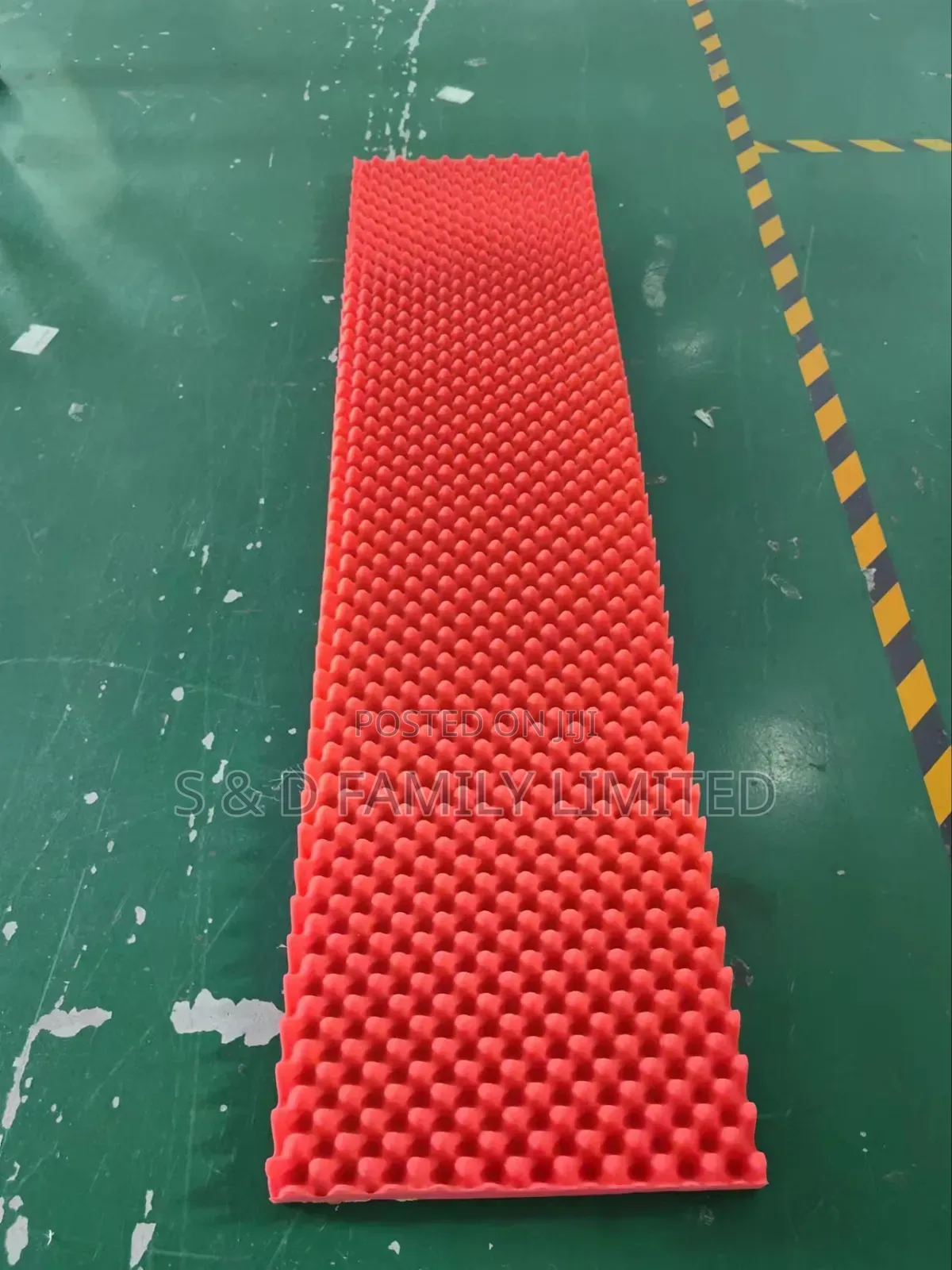 Red 50cm by 2M Studio Soundproofing Panels