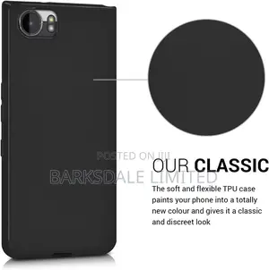 Case Blackberry Keyone Silicon Phone Cover BLACK Key One TPU
