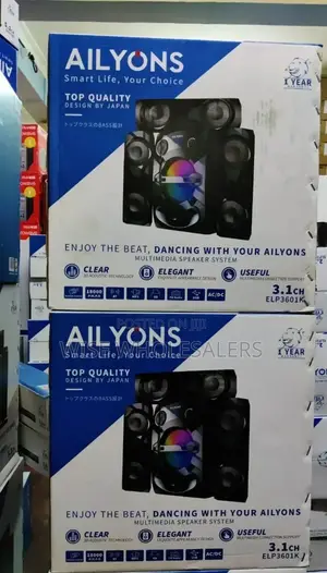 Ailyons Subwoofer System Ac/Dc 18000w 3.1ch