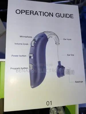 Hearing Aid . Rechargeable, With Bluetooth Noise Reduction