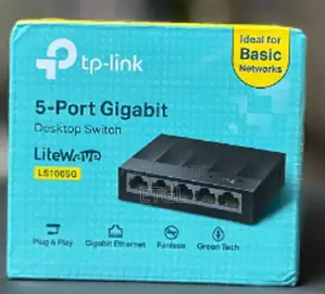 Tp-Link 5-Port 10/1000mbps Desktop Switch TL-LS1005G