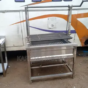 Stainless Steel Adjustable Charcoal Grill