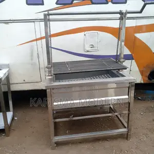 Stainless Steel Adjustable Charcoal Grill