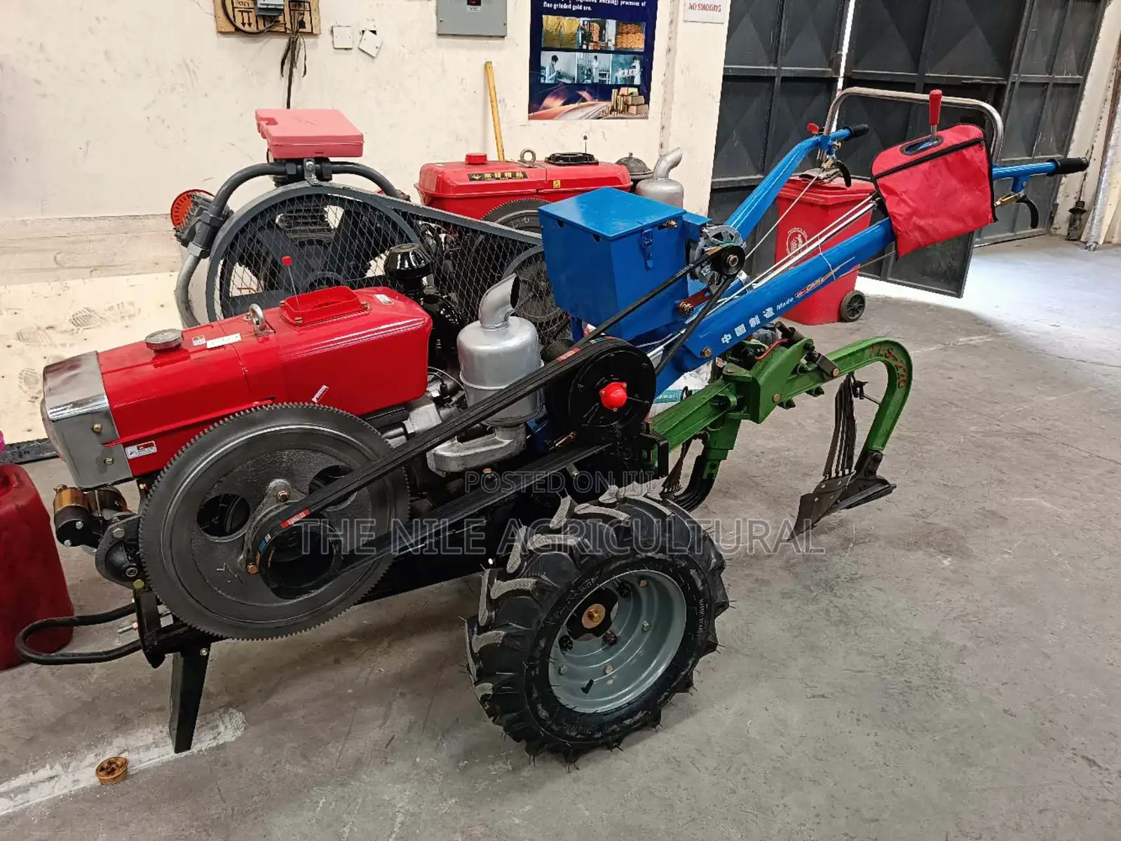 Traction Drive Dual-Purpose Walking Tractor