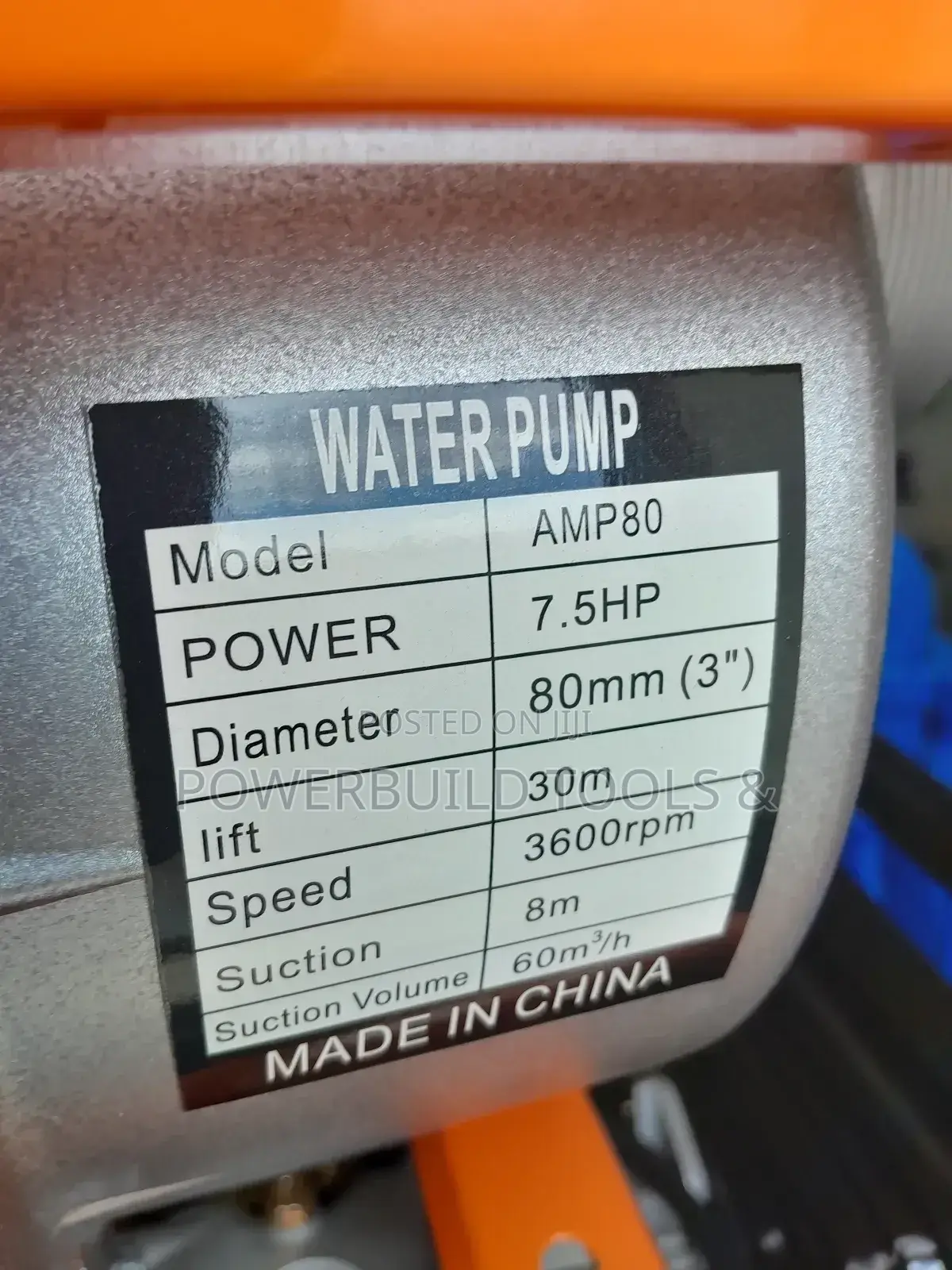 Astramilano 3" Gasoline Waterpump