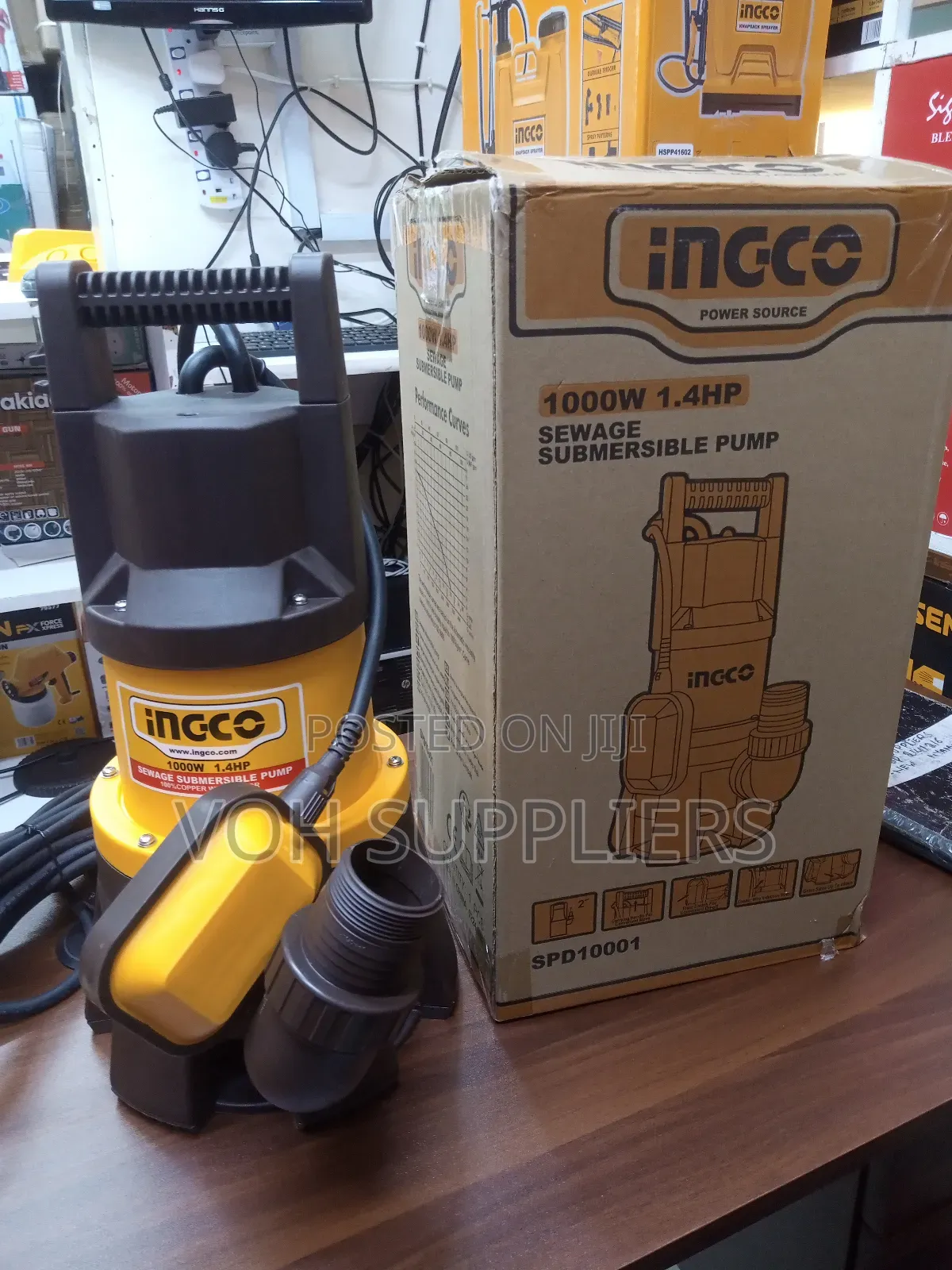 1.4HP INGCO Submersible Pump