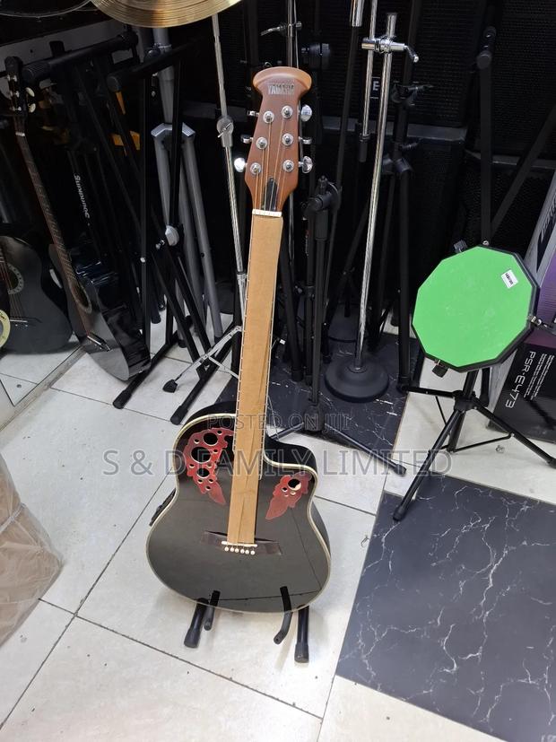 Yamaha Semi Acoustic Size 41 Box Guitar - thumbnail 6