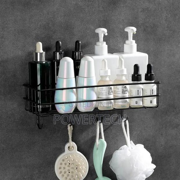 Bathroom Organizer With Hooks - main view