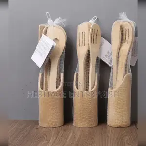 Wooden Spoon Bamboo Set