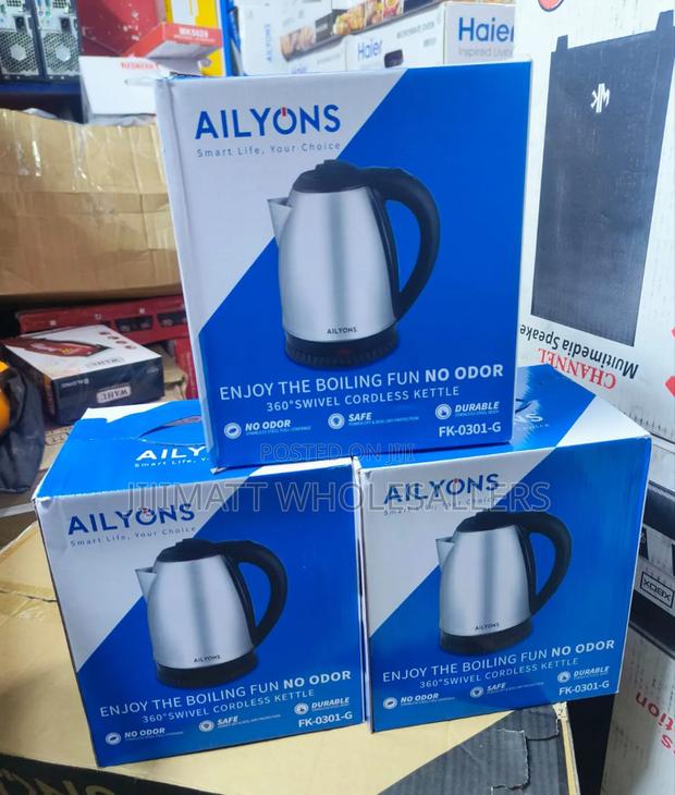 Ailyons Electric Stainless Kettle - main view