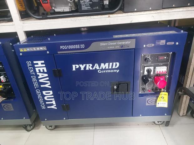 Pyramid Silent Diesel Generator 12kva Single/3 Phase