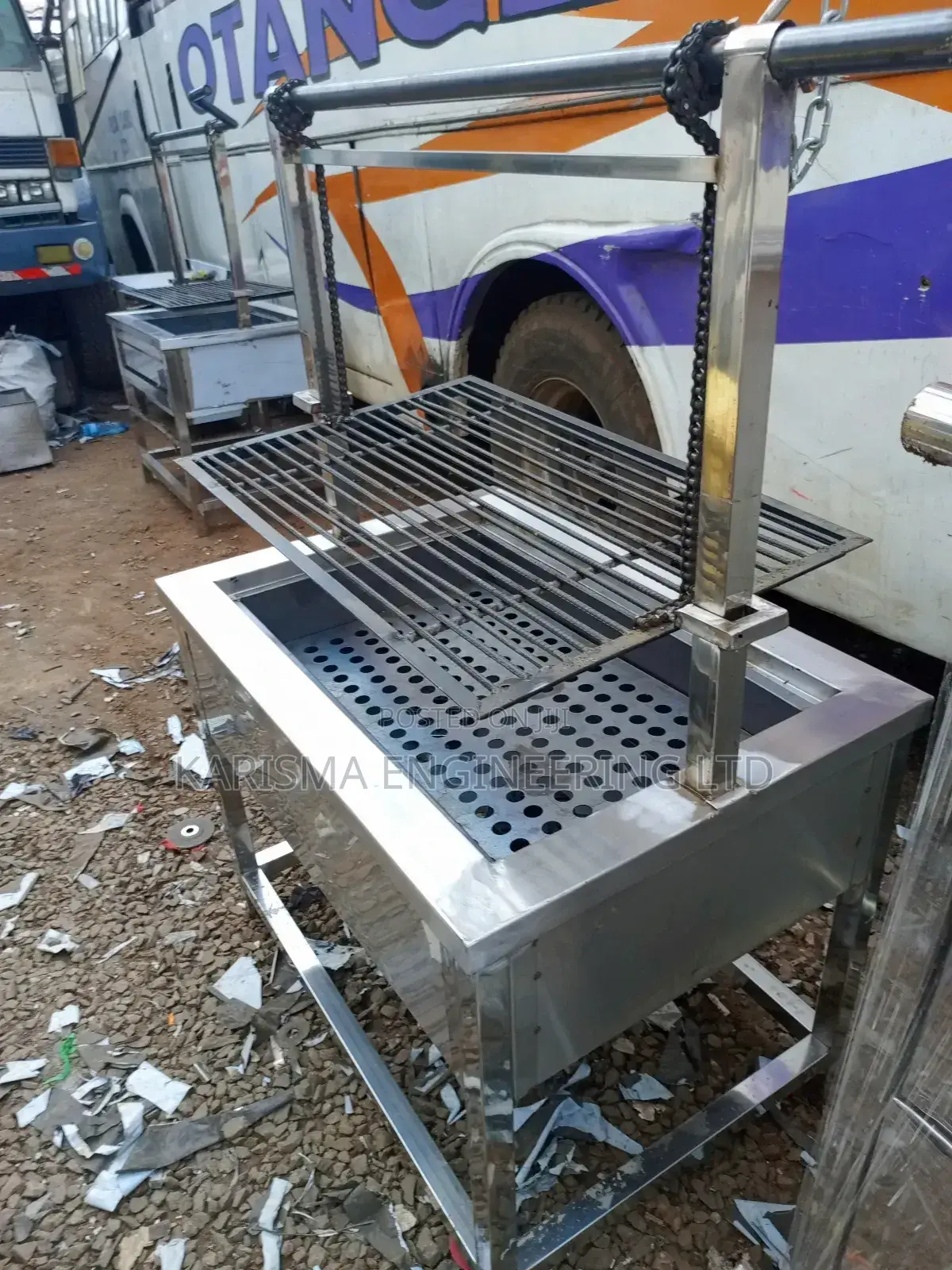 Stainless Steel Nyama Choma Grill
