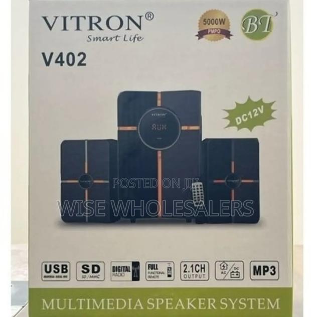 Vitron V402 2.1CH Sub Woofer System USB/SD/FM 5000w."*"" - main view