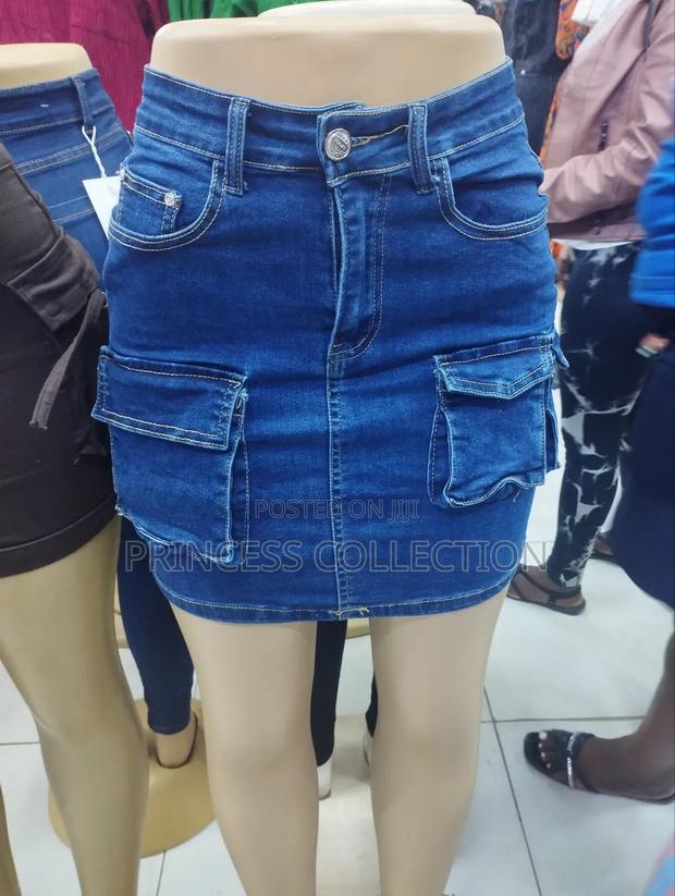 Mini Skirt Denim Skirt - thumbnail 4