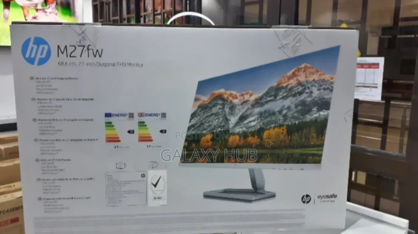 Hp M24fw 23.8" Fhd Monitor, Connectivity : Vga, Hdmi