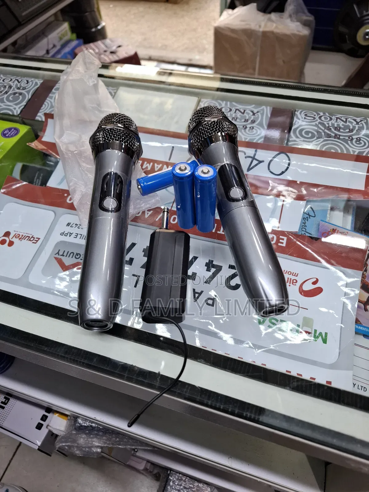 Rechargeable Wireless Microphone System