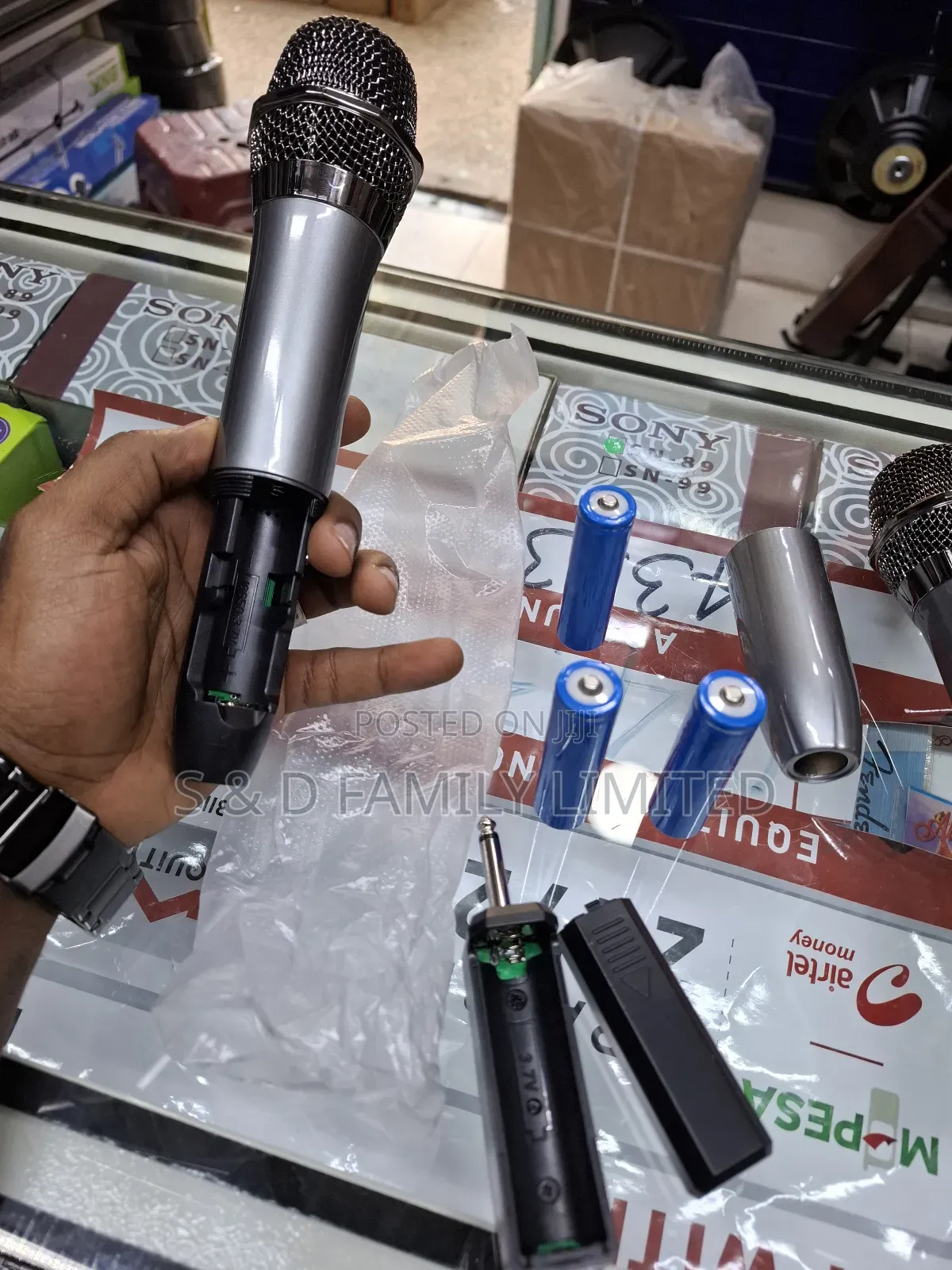 Rechargeable Wireless Microphone System