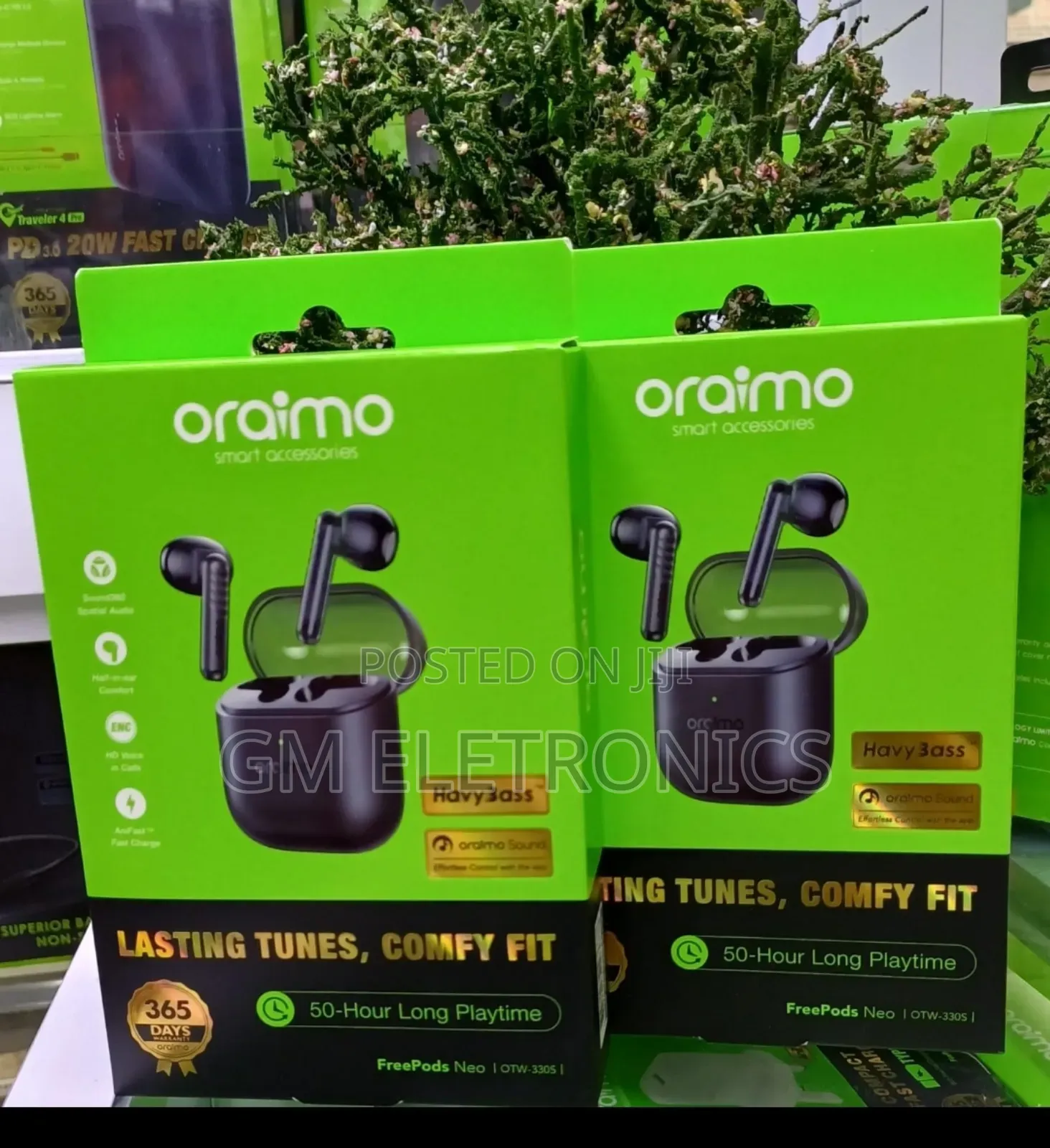 Oraimo Freepods Neo Half in Ear True Wireless Earbuds