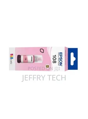 108 Ecotank Light Magenta Ink Bottle