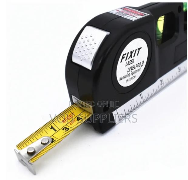 Quality Laser Level With a Measuring Tape - main view