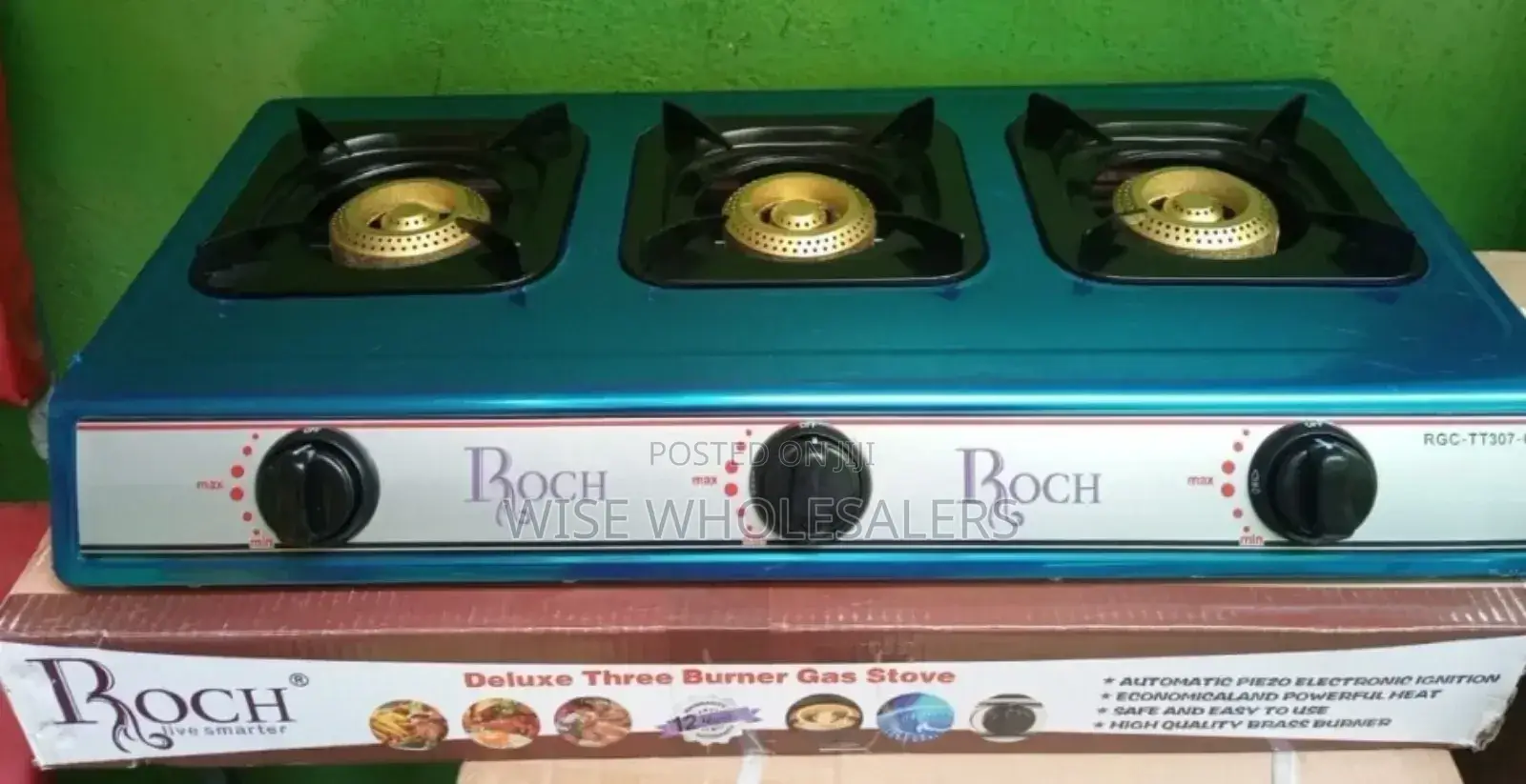 Roch 3-burner Cooktop