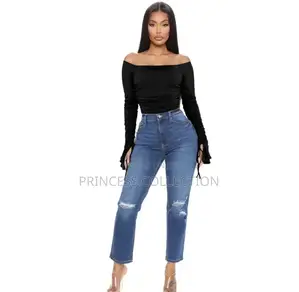 Ladies Cute Denim Pants