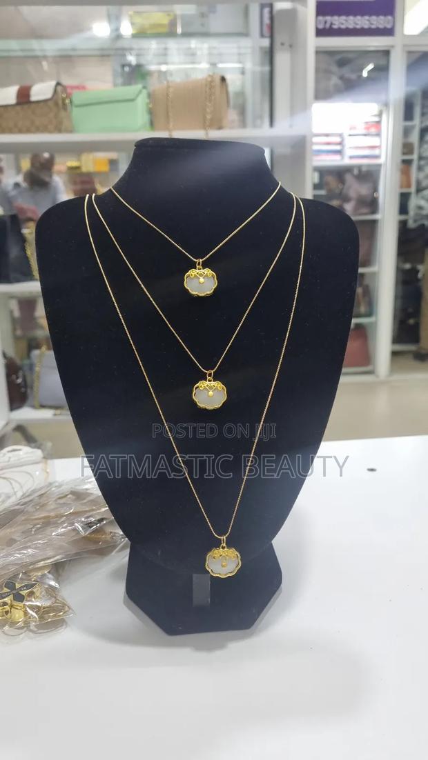 Layered Necklace Really Long - thumbnail 2