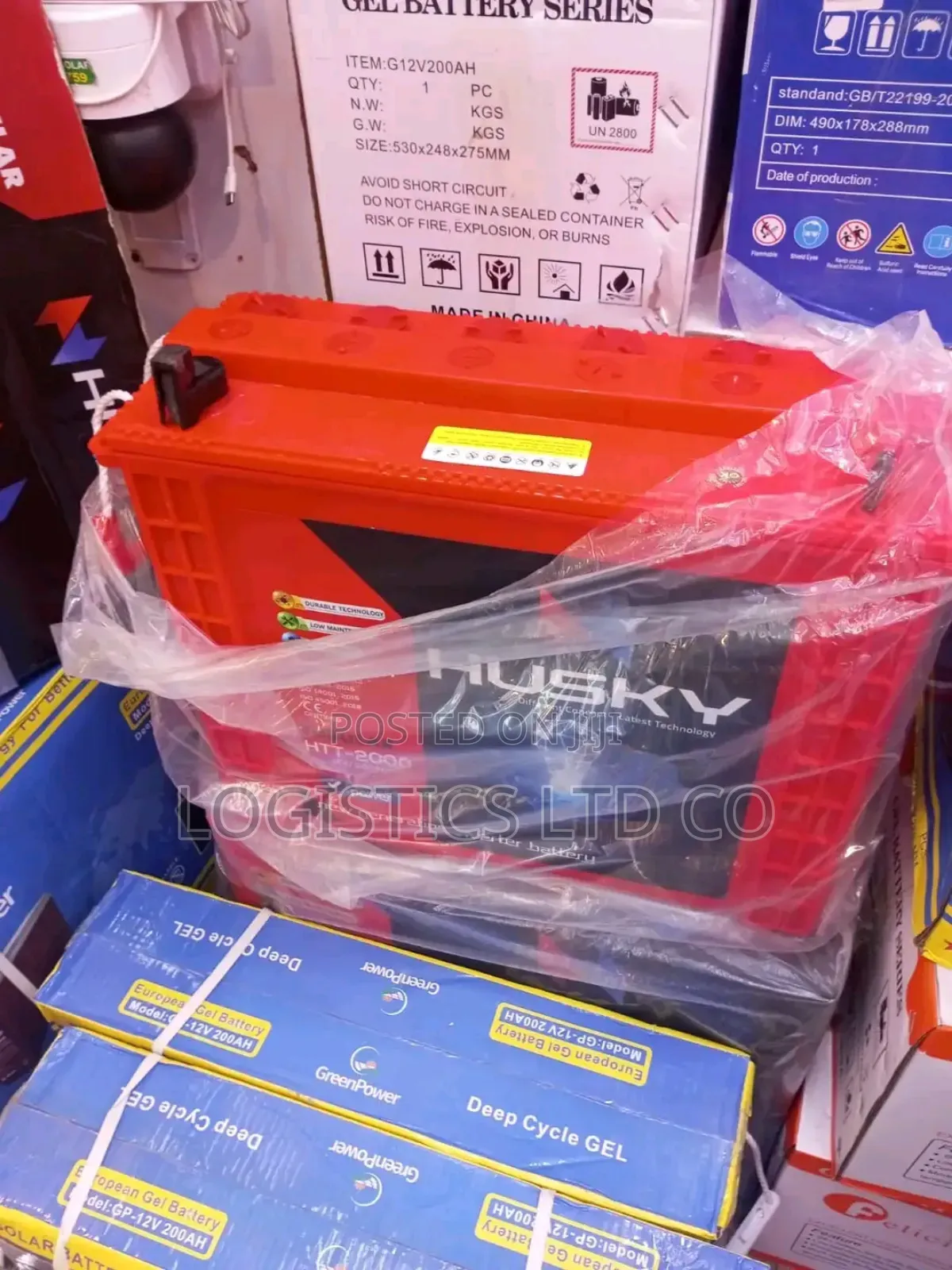 Husky India 200ah Tall Tubular Battery | Rechargeable