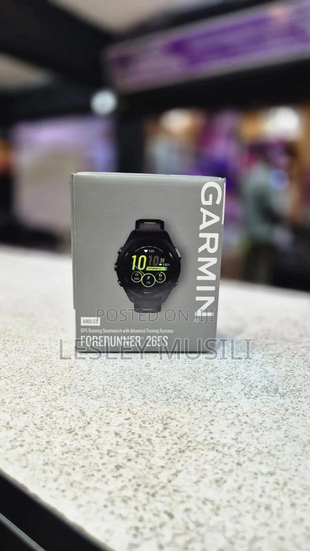 Garmin Forerunner 265S Running Smartwatch, - main view
