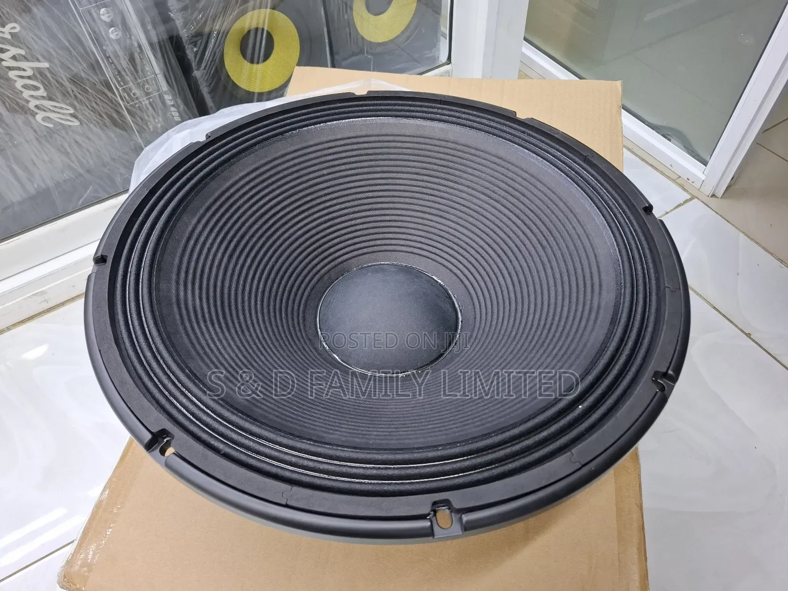 Derwel 18 Inch Naked Bass Speaker