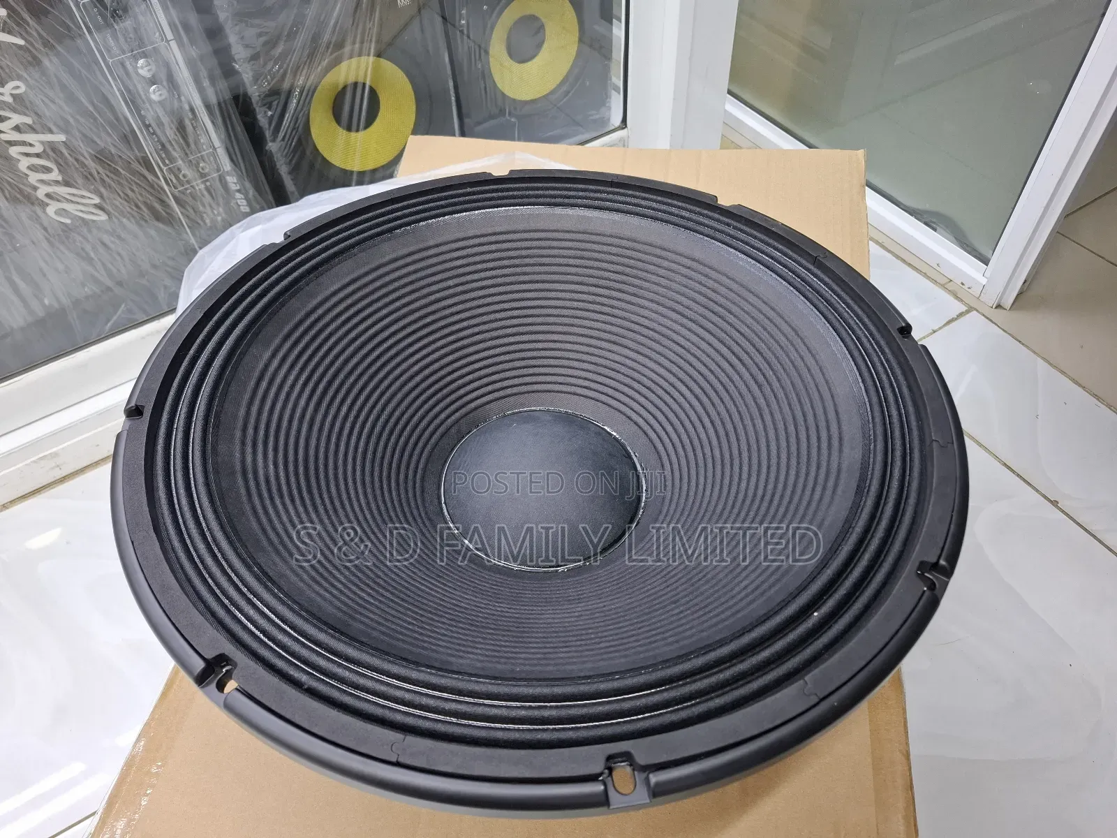 Derwel 18 Inch Naked Bass Speaker