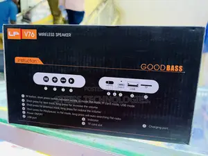 Good Bass Portable Bluetooth Speaker.