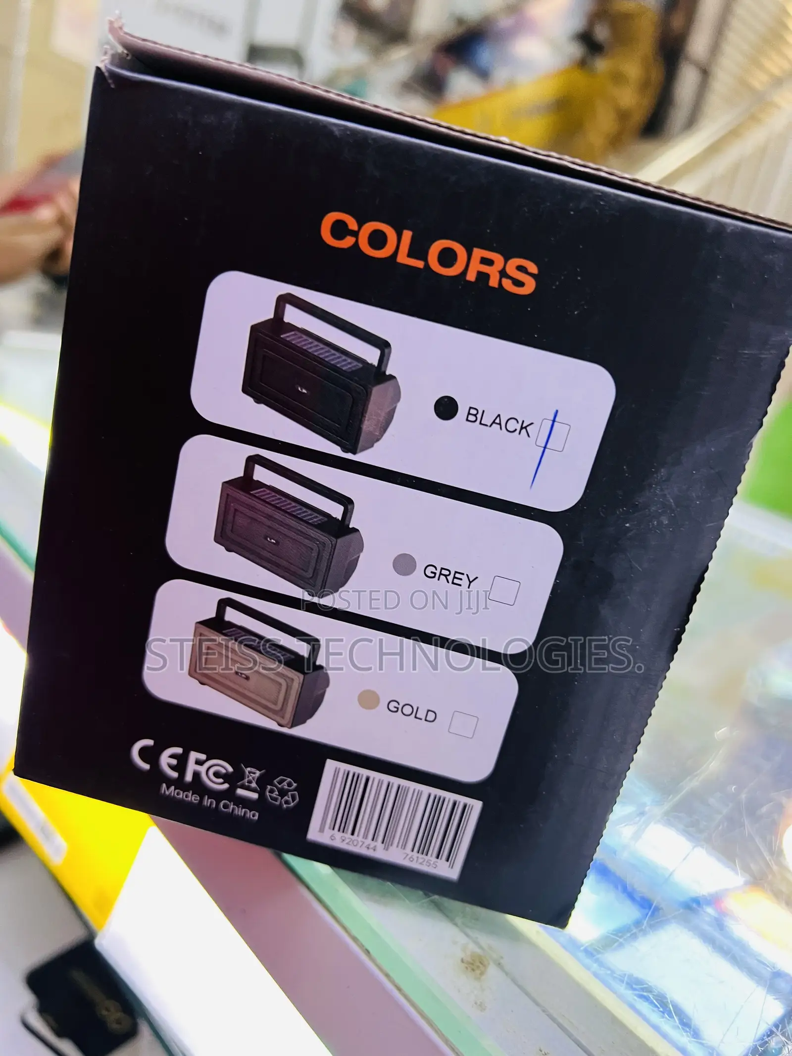 Good Bass Portable Bluetooth Speaker.