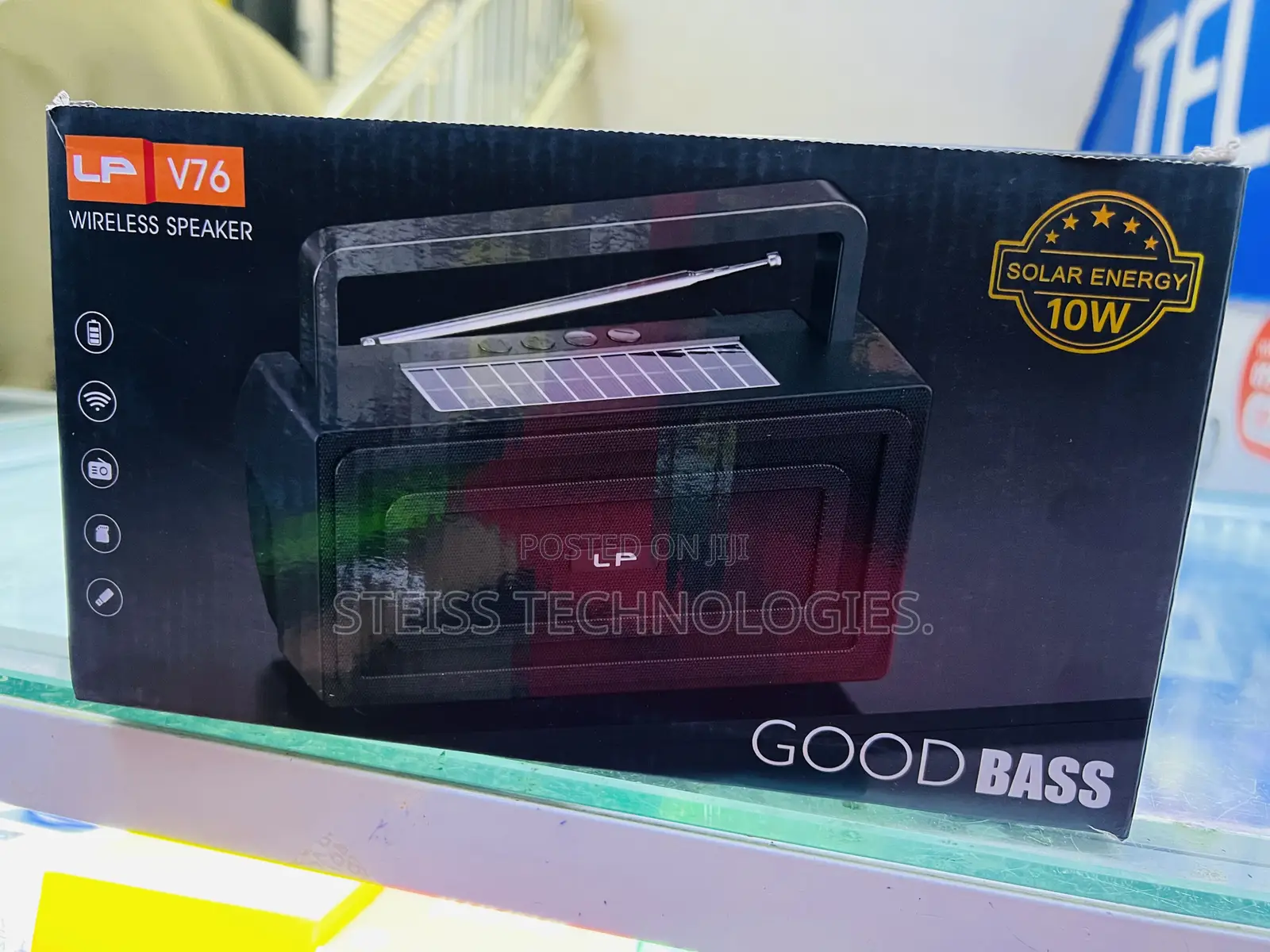Good Bass Portable Bluetooth Speaker.